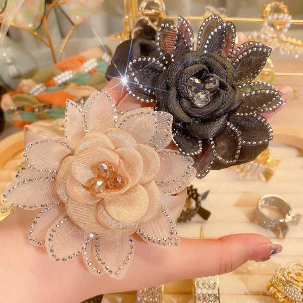 New Flower Bead Hair Band