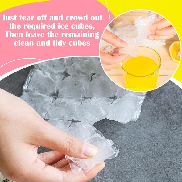 10Pcs/Pack Disposable Ice Making Bag šWith Free Foldable Funnel