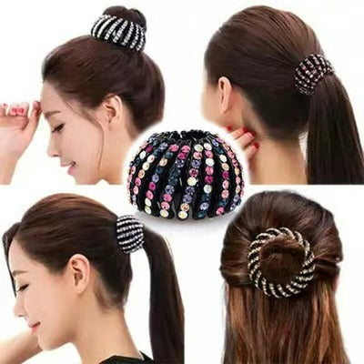 🔥Rhinestone Bird's Nest Hairpin