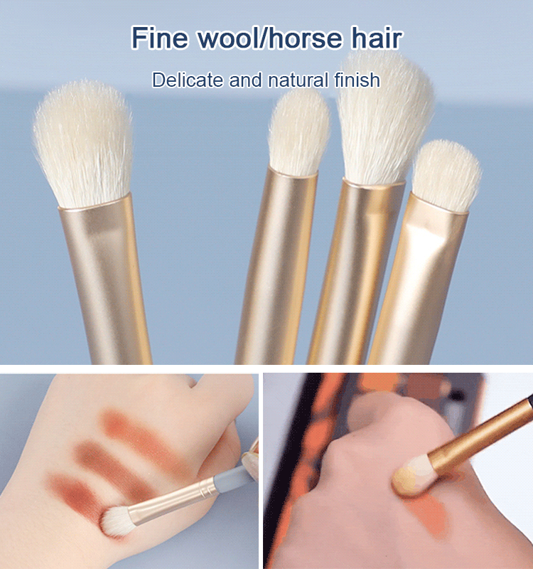 Makeup brush set -- master work