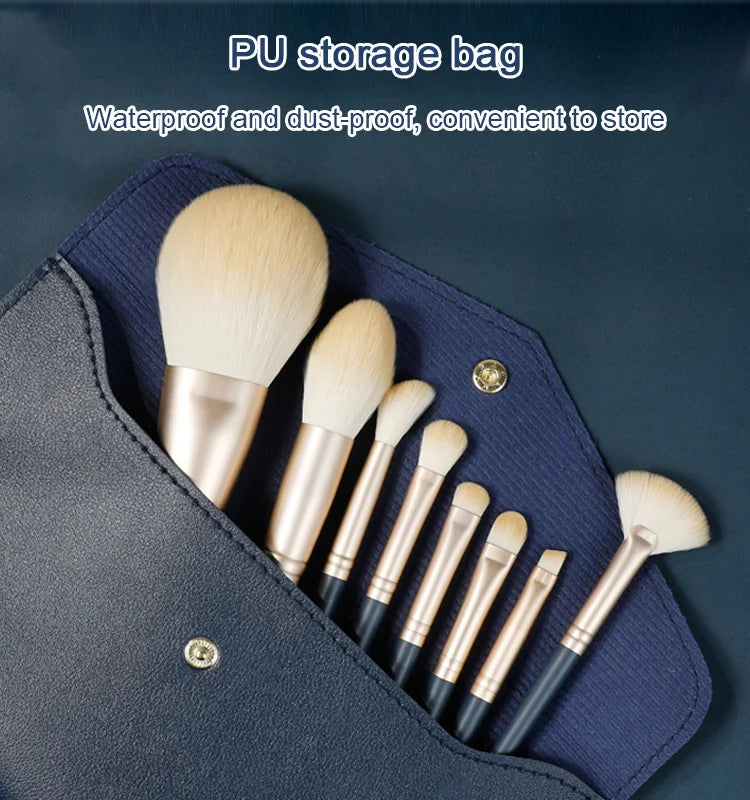 Makeup brush set -- master work
