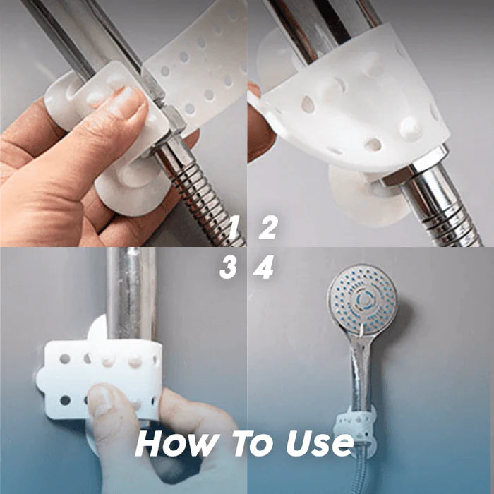 Adjustable Suction Showerhead Holder(2Pcs)