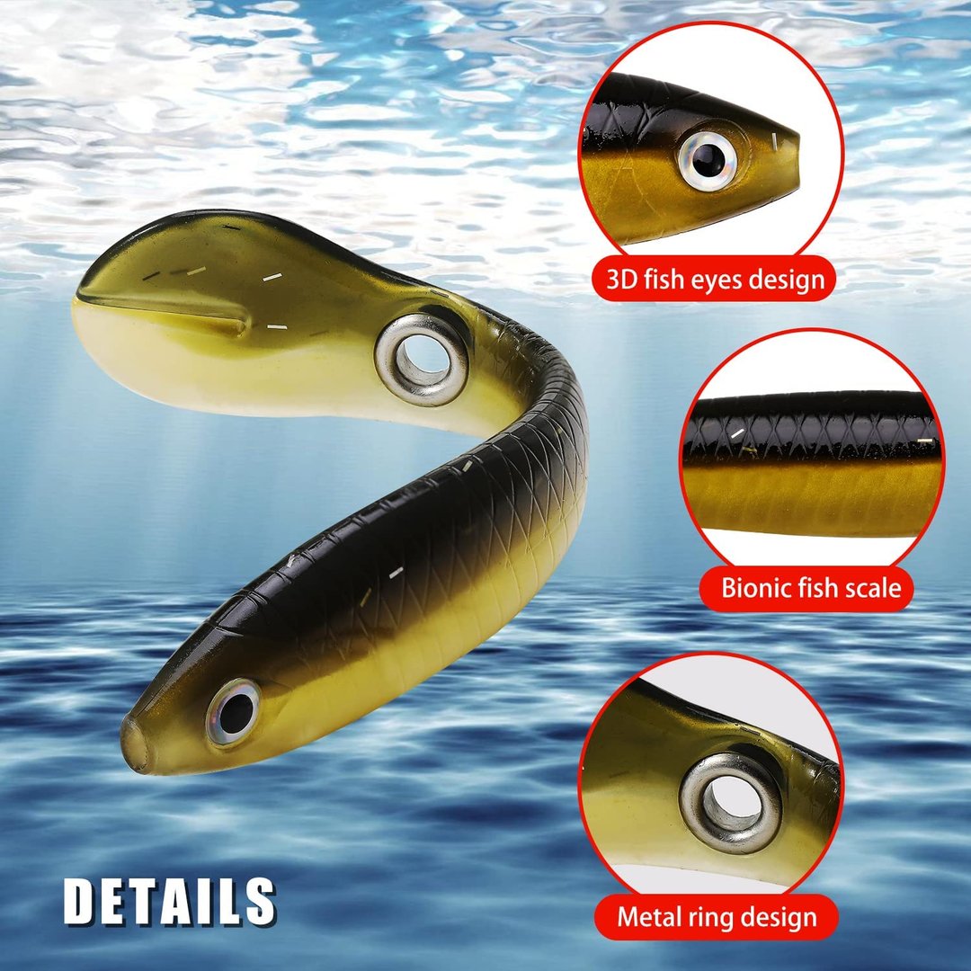 Soft Bionic Fishing Lure🐟 (5Pcs/Set)