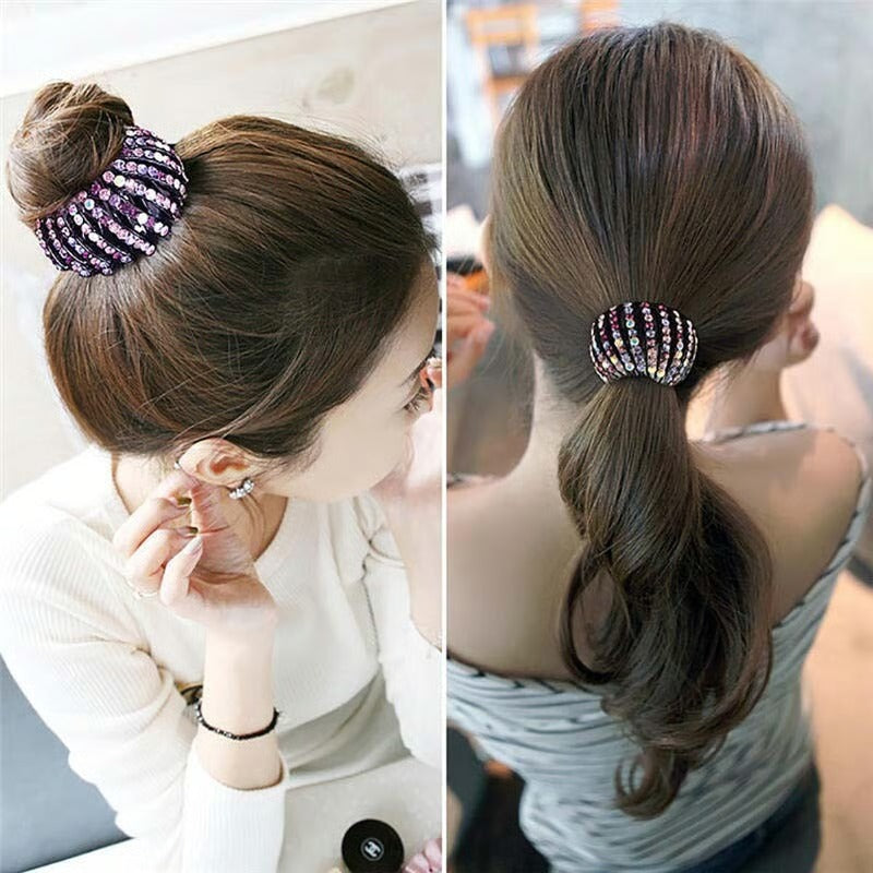 🔥Rhinestone Bird's Nest Hairpin