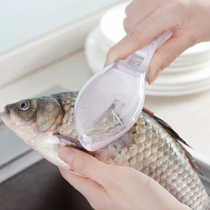 SCRAPING FISHING SCALE BRUSH