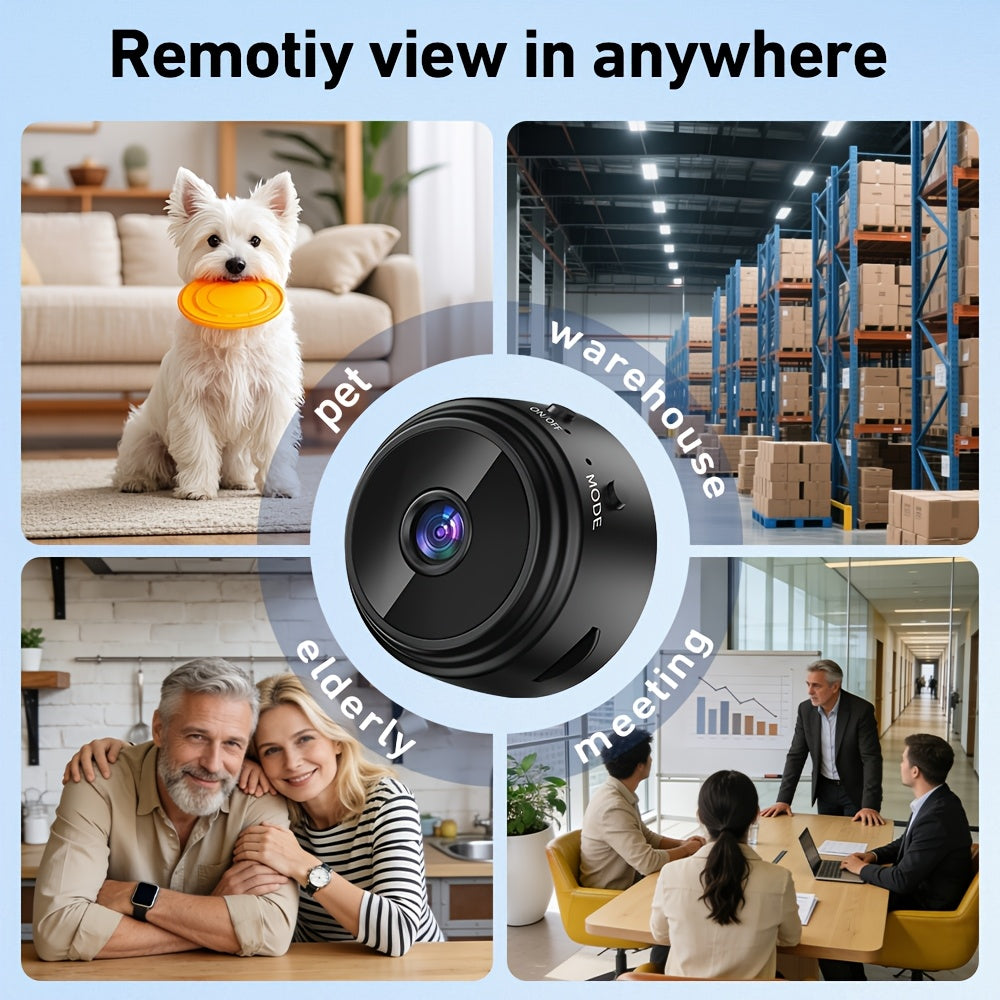 A9 Wireless Camera: 480P Standard Definition Indoor Security Camera