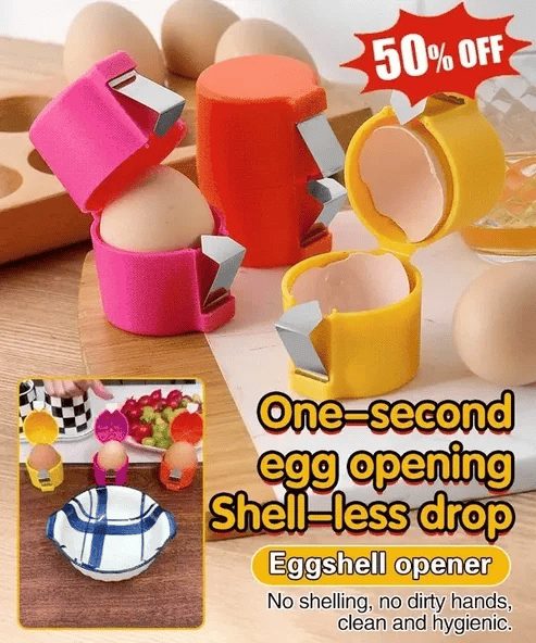 Kitchen universal egg opener