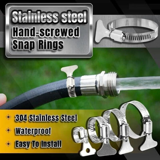 🔥Stainless steel Hand-screwed Snap Rings