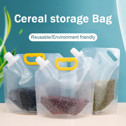 Large Capacity Cereal storage Bag（3Pcs/Set）