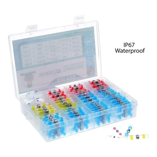 💎 50% OFF! 💎 Waterproof Solder Wire Connector Kit – IP67 Rated, No Tools Needed & Ready in Seconds