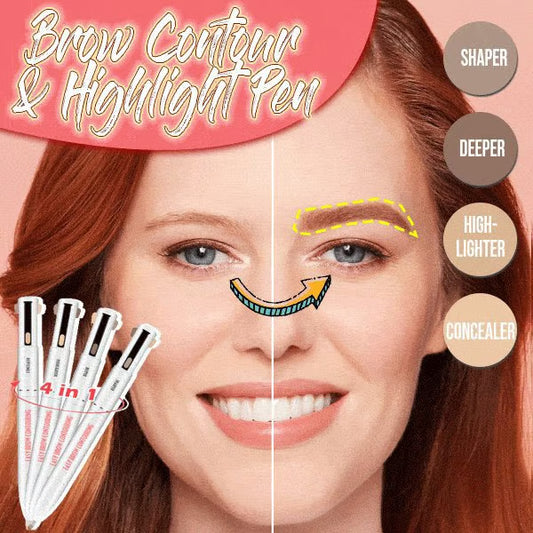 4 In 1 Brow Contour Highlight Pen