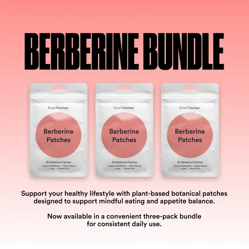 Kind Patches Berberine Patches，Support Metabolism（30patches/pack ）