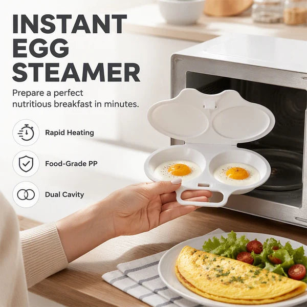 Microwave Egg Poacher Dual