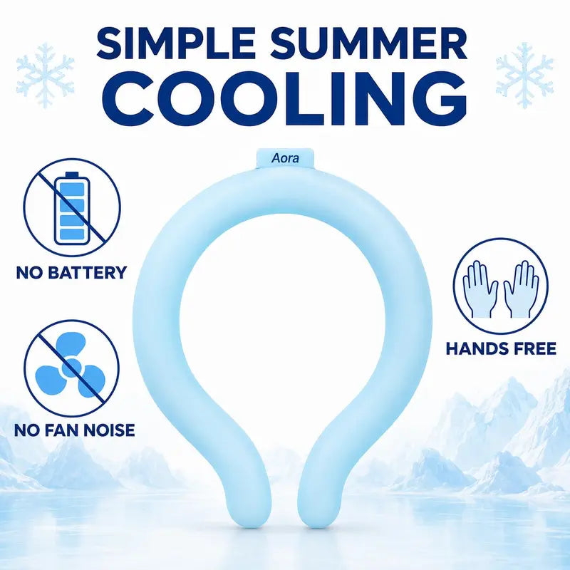 Reusable PCM Material Summer Cooling Neck Ring