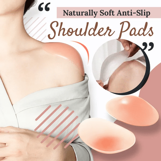 Naturally Silicone -Transparent Anti-slip Shoulder Pads（1 Pair）