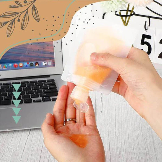 Portable Reusable Squeeze Pouches (6 Pack)