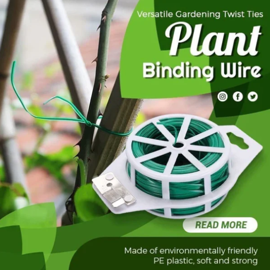 Garden Twist Ties Wire With Shear