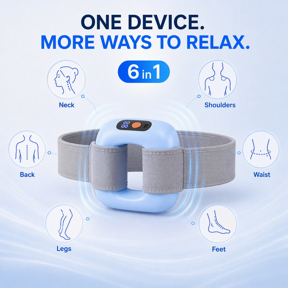 🥳2026 HOT SALE🥳💞50K+ SOLD!🏆Multifunctional fascia ring for the entire body🌿👑