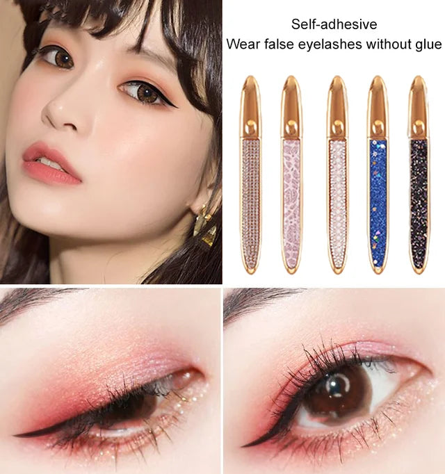 Multi-purpose self-adhesive eyeliner pen