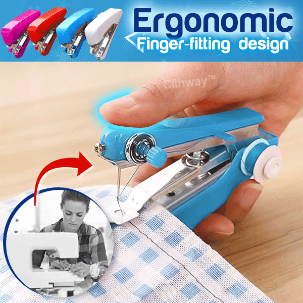 Portable Handheld Manual Sewing Machine