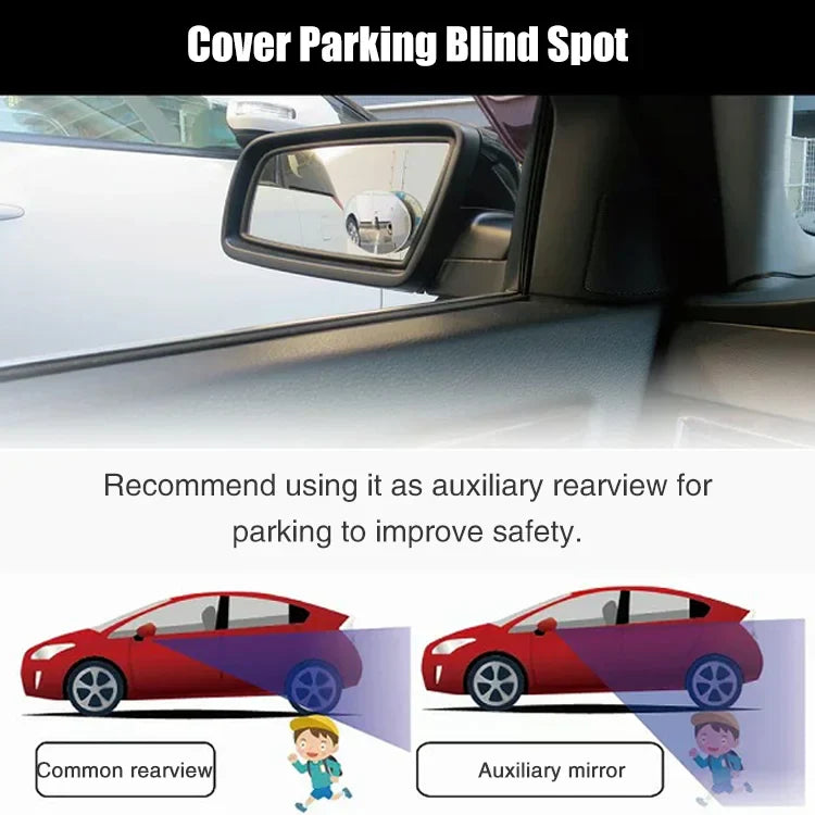 360° Rearview Blind Spot Mirror (2 Pcs)