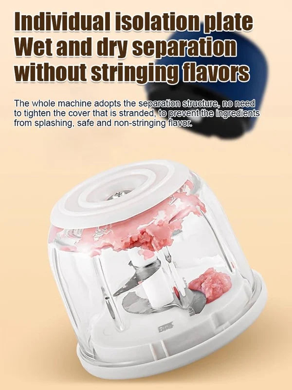 Cordless Multifunctional Mini Electric Garlic Chopper