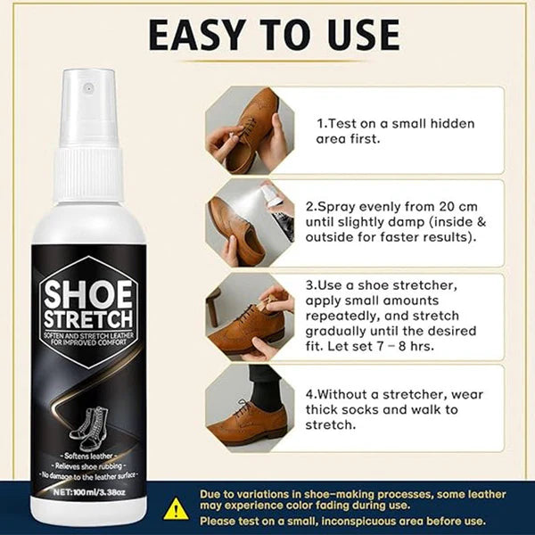 Instant Softening Shoe Stretch Spray
