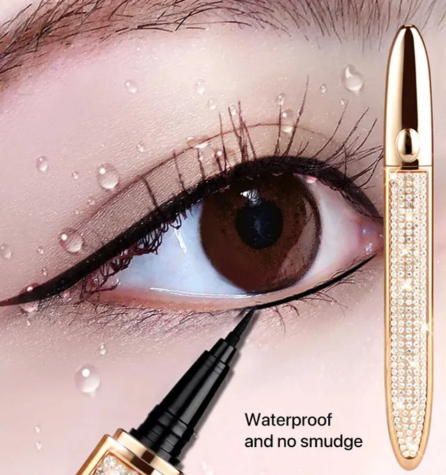 Multi-purpose self-adhesive eyeliner pen