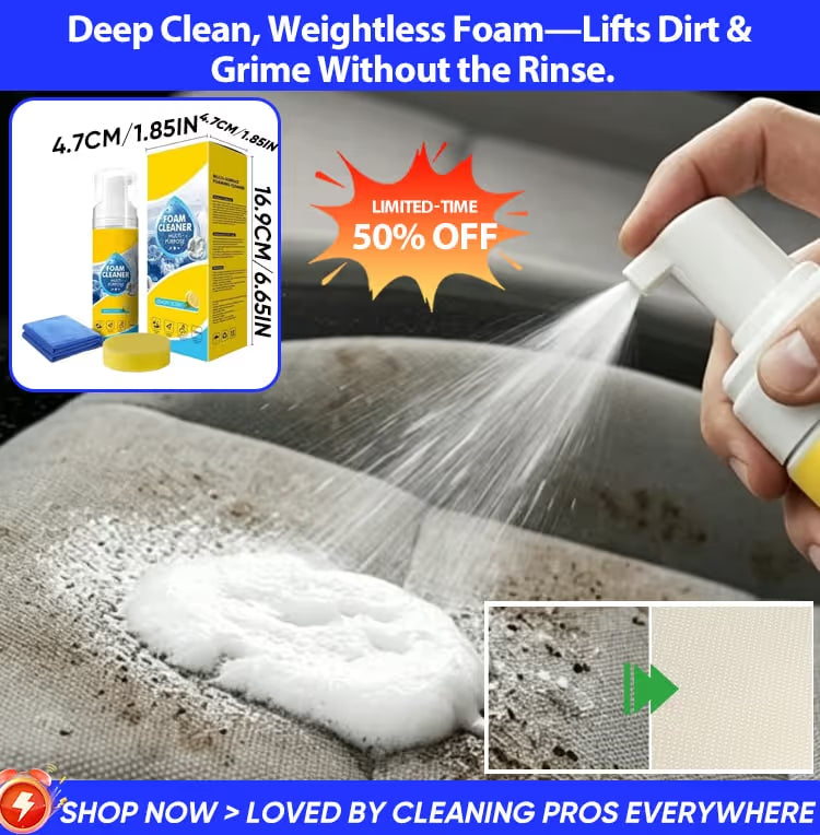 New Multifunctional Foam Cleaner