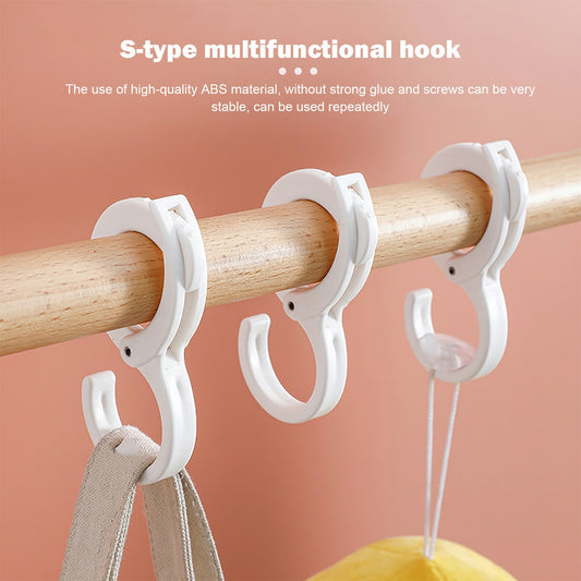 Multifunctional snap S-shaped hook（5Pcs）