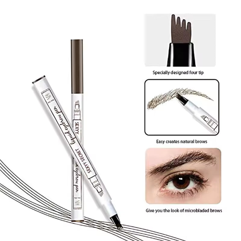 2025 New Waterproof Brow Pencil with Micro-Fork Tip（3Pcs/Set）