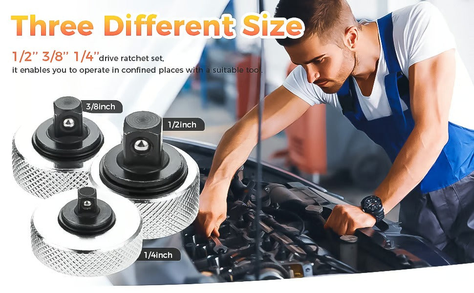 🔧3PCS Thumb Ratchet Wrench