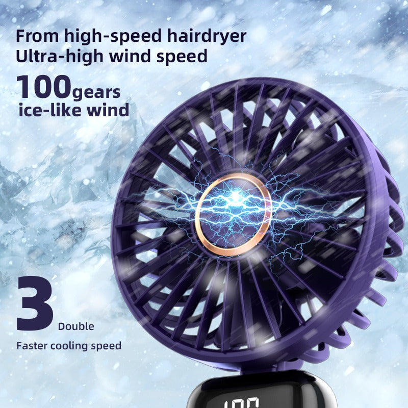 N20 Portable Hanheld Fan Rechargeable LED Fan