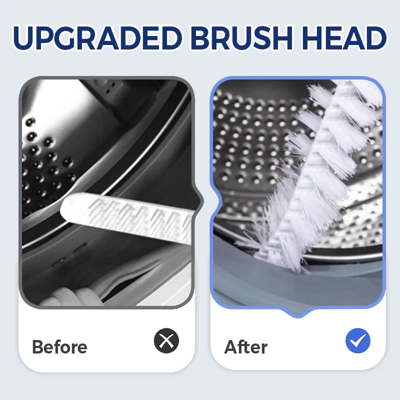 🧼360° Rotating Washing Machine Cleaner! Reach Every Moldy Corner🌀🚿