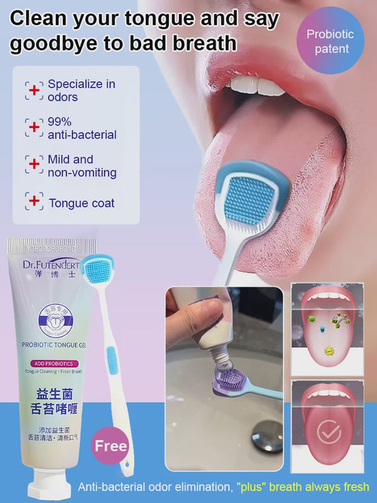 Fresh Breath and Tongue Cleansing Gel